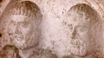 We have found numerous
evidence of broken goods, - Curse of the Ancients with Alice Roberts
