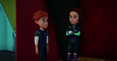 We have to get into that computer
and find more info on Agent Improv. - Spy Kids: Mission Critical