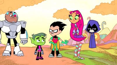 We have to get out
of here fast. - Teen Titans Go!