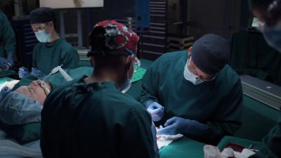 We have healthy
bone-anchor sites. - The Good Doctor