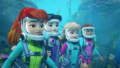 We have to help him.[GASPS] - LEGO Friends: Girls on a Mission