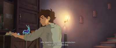 - We have to increase production!
- We had already discussed this. - The Glassworker