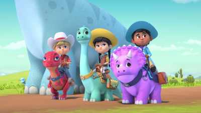 We have to make sure
the herd doesn't wander too far - Dino Ranch