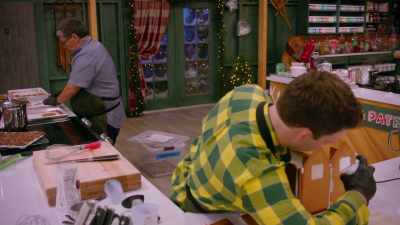 We have never made
a successful gingerbread house. - Baking It
