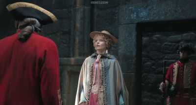 We have one man who believes that
he is Christopher Columbus. - Iron Mask