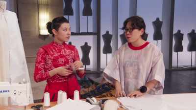 We have only, like, I think, four hours,
something like that, - Next in Fashion