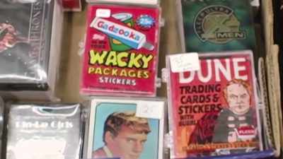 We have our
manufacturers here this morning - 30 Years of Garbage: The Garbage Pail Kids Story