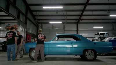 We have our work cut out
for us on the Chevy II. - Shorty's Dream Shop