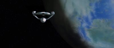 We have reached destination planet at 035 - Star Trek III: The Search for Spock