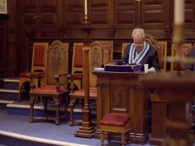 We have records going back to about 1720, - Inside the Freemasons