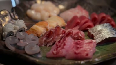 We have scallops, crab, grouper. - Searching for Soul Food