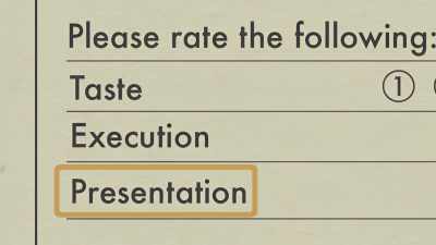 We have to score by taste, - Secret Chef