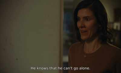We have to search for him.
He can't spend the night out there alone. - Family Dinner