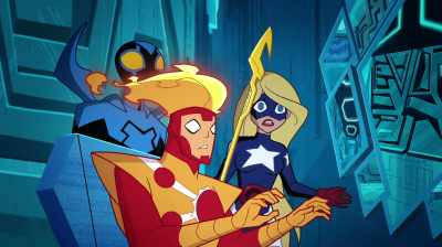 We have to stop them
before they get outside - Justice League Action