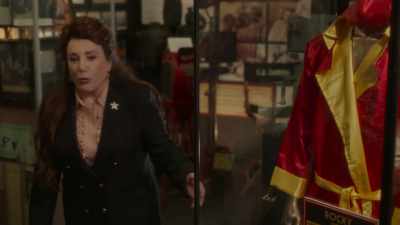 We have Sylvester Stallone's
robe from Rocky. - Expedition: Back To The Future