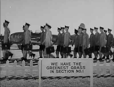 WE HAVE THE GREENEST GRASS
IN SECTION NUMBER 1 - Air Cadet