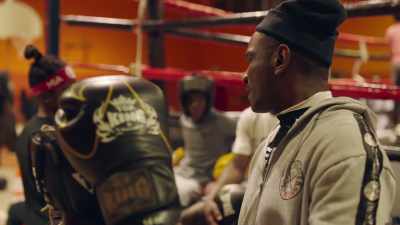  We have
this amazing boxing coach - A Choice of Weapons: Inspired by Gordon Parks