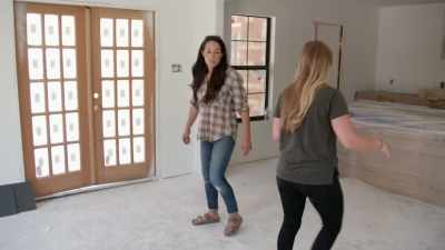 We have those
two antique panels - Fixer Upper: Behind the Design