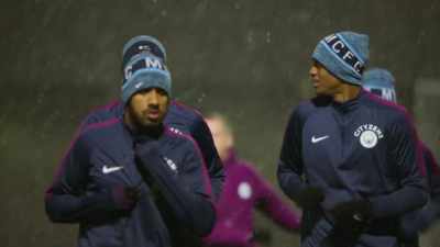 We have three games a week until February, - All or Nothing: Manchester City