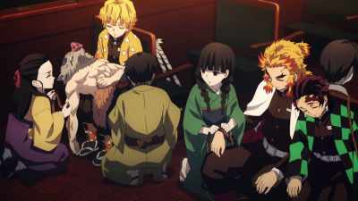We have to tie up
their wrists, - Demon Slayer -Kimetsu no Yaiba- The Movie: Mugen Train