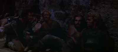 We have two choices.
To get out or stay here and rot. - The Long Ships