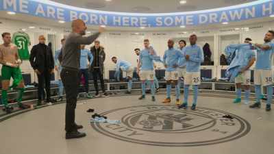 We have to win for David Silva
and his girlfriend, Jessica. - All or Nothing: Manchester City