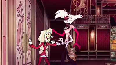 We haven't finished
our exercises for the day. - Hazbin Hotel