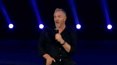 We haven't got a bass player." - Greg Davies: You Magnificent Beast