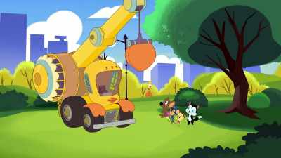 We haven't had this
much fun at the park, - Bugs Bunny Builders