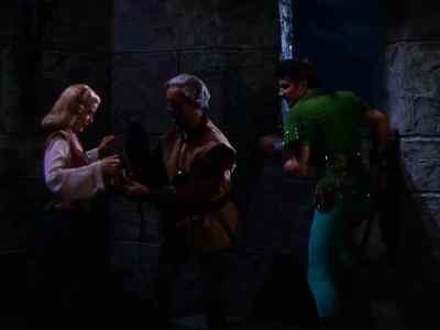 We haven't time for that now.
We'll have to go this way. - The Bandit of Sherwood Forest