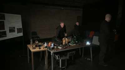 We head into the main auditorium - Spooked Scotland