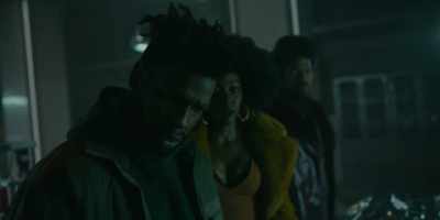 -We… we gotta… we gotta go.
-[alarm blaring] - They Cloned Tyrone