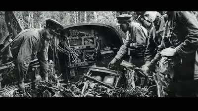 We helped him
pull the Soviet bomber
out of the jungle - Third Eye Spies