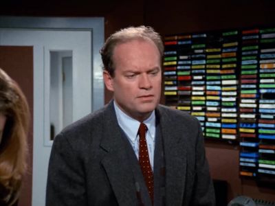 We were here until 2 a.m. this morning - Frasier