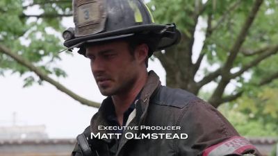 We were here a few weeks ago.
Fire in your car,
parked out front? - Chicago Fire