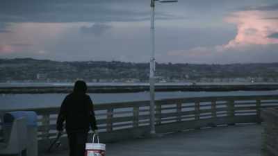 We had him cremated,
and scattered his ashes on the sea. - Murder Mountain