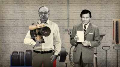 We hired a guy
for a hundred dollars - The Lady and the Dale