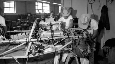 We hired a shop foreman
named Carroll Smith. - Shelby American