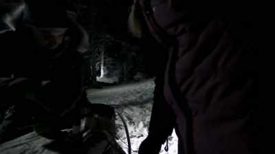 We hook the batteries up,
the wire starts smoking, - Life Below Zero: Next Generation