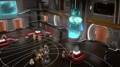 We hope you are enjoying your adventure
aboard the Halcyon. - Lego Star Wars Summer Vacation