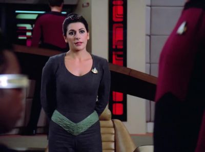 We hope you find this comfortable. - Star Trek: The Next Generation