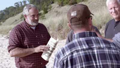 We were hoping
to find a railroad track, - The Curse of Civil War Gold