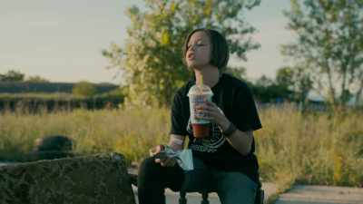 We were in Nugget's backyard, - Paper Girls