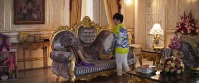 We were inspired by the Hall of Mirrors in VersaillesAnd Donald Trump's bathroom - Crazy Rich Asians