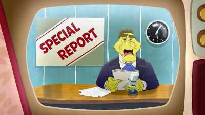We interrupt this old person soap opera
to report: - Green Eggs and Ham