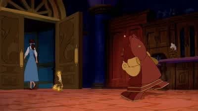 Ma chere mademoiselleIt is with deepest pride and greatest pleasurethat we welcome you tonightAnd now we invite you to relaxAnd now we invite you to relaxLet us pull up a chairas the dining room proudly presentsyour dinner - Beauty and the Beast