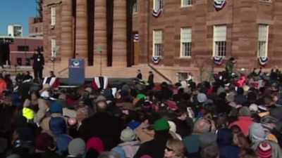 We joined hands in a circle,
and I prayed for the family, - Obama: In Pursuit of a More Perfect Union