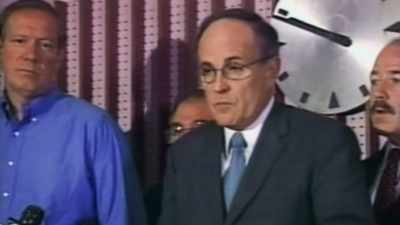 We just completed
a long meeting-- - Giuliani: What Happened to America's Mayor?
