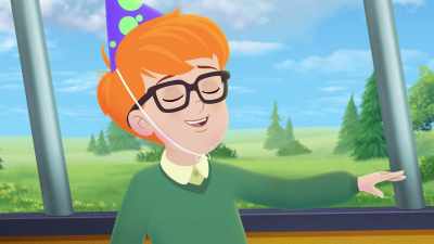 We just drift along
on the currents of air, - The Magic School Bus Rides Again: The Frizz Connection