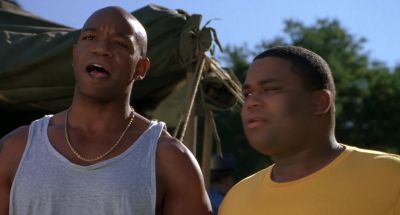 We just got a report that he put six bullets into a prize cow's head - Me, Myself &amp; Irene